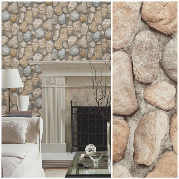 Wallpaper River Rock Stone